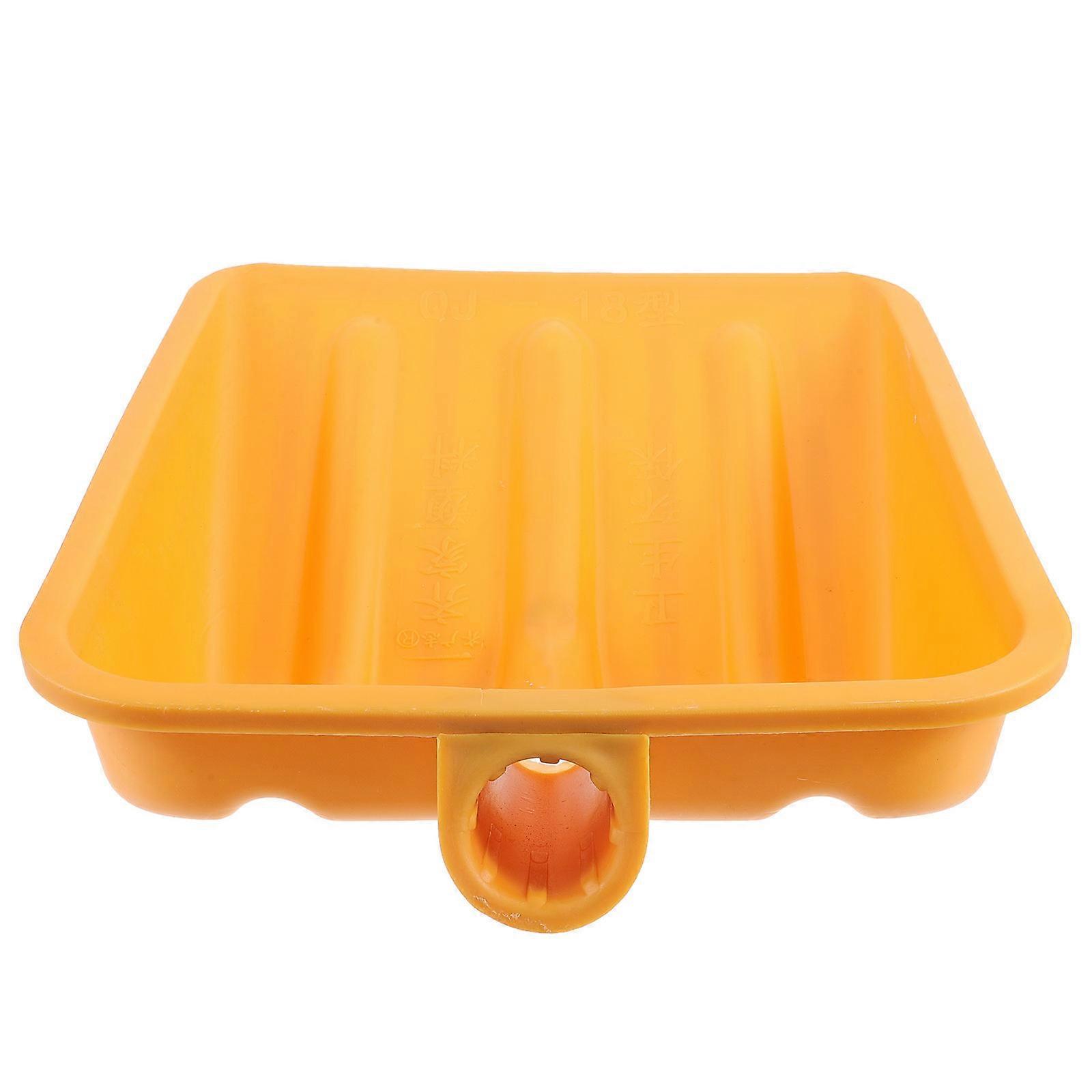Yellow Plastic Head for Snow Removal
