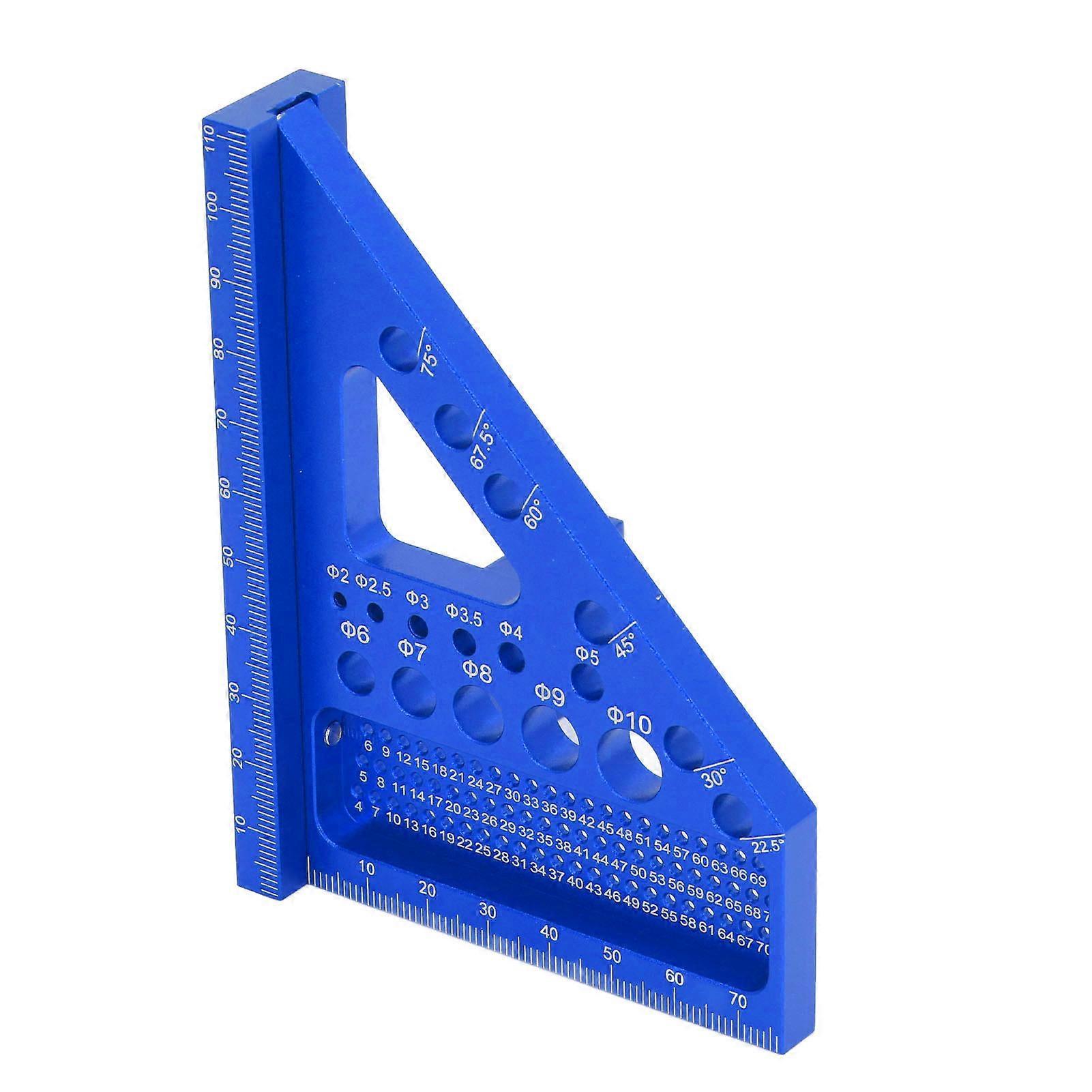 Aluminum Alloy Miter Layout Protractor Square