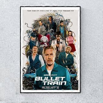 Bullet Train Brad Pitt Movie Film 2022 Jigsaw Puzzle RNB106