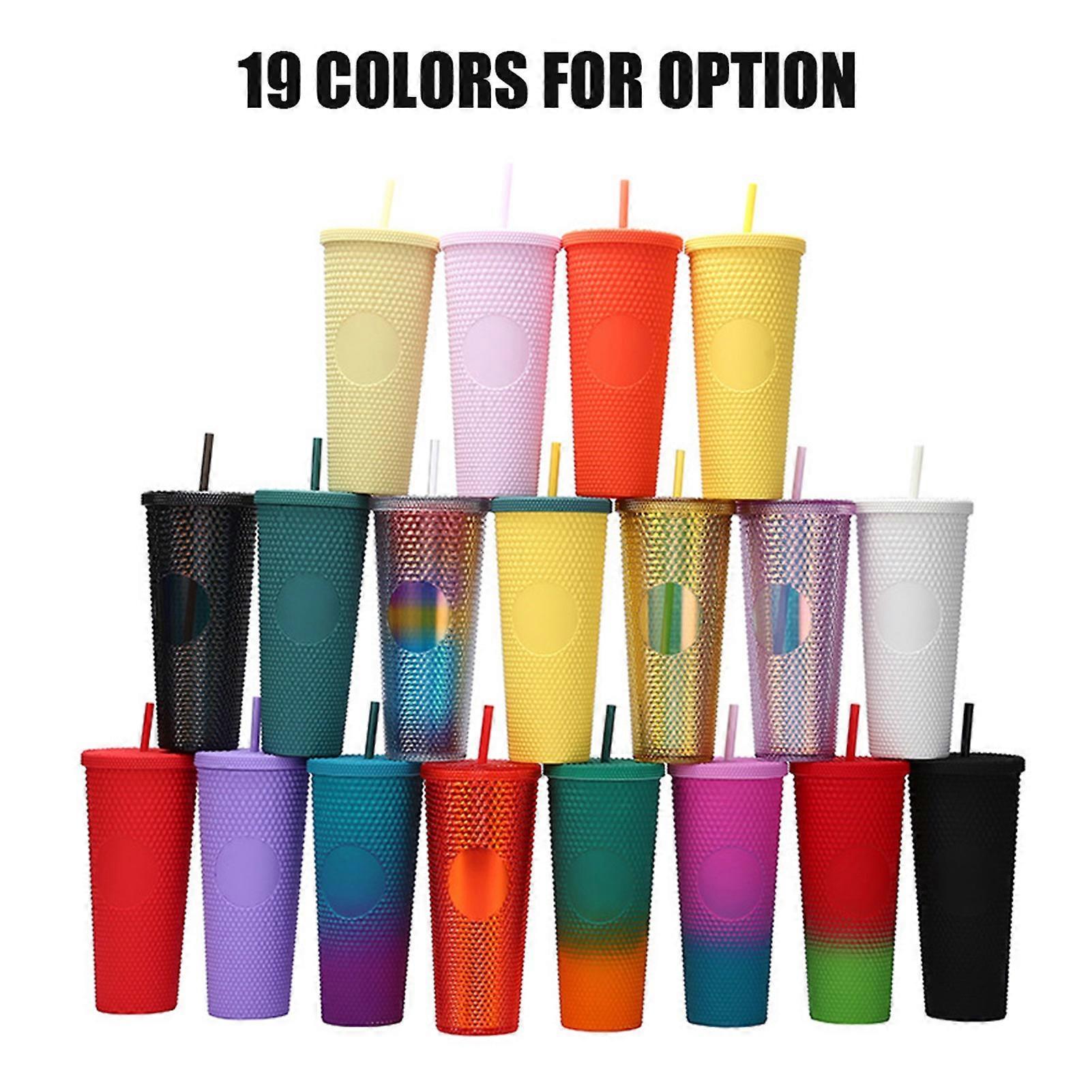 710ml Studded Matte Tumbler Leak-Proof