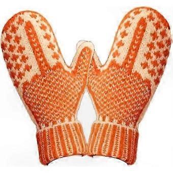 Cozy Handmade Knit Mittens with Hidden Message | Warm Winter Accessories compatible with Women