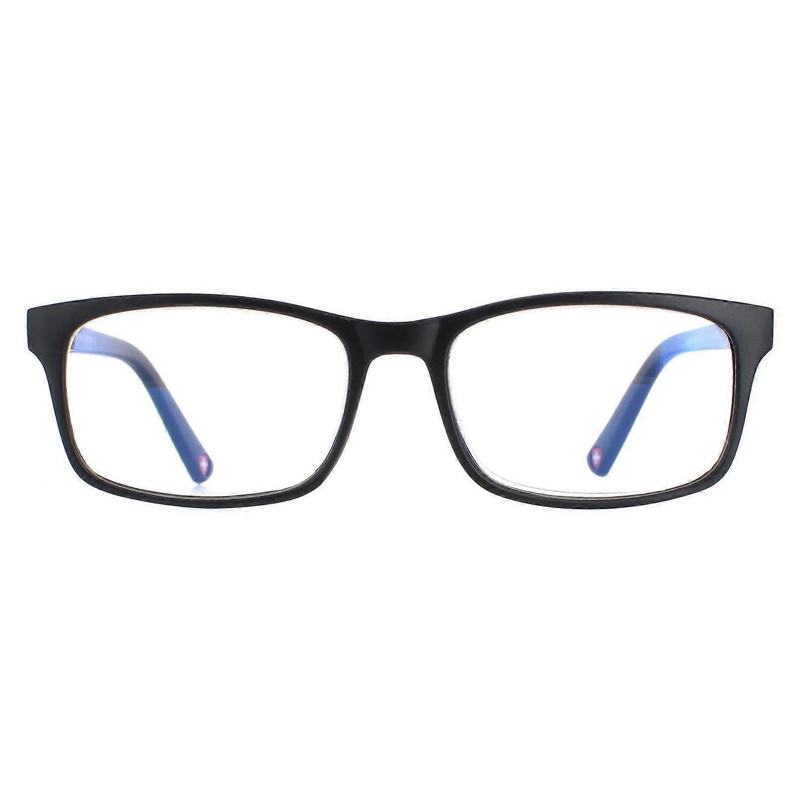 Matte Black Aspheric Blue Light Reading Glasses