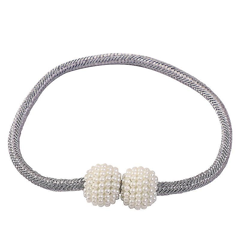 Pxcl 2 Pack Magnetic Curtain Tiebacks Convenient Drape Tie Backs