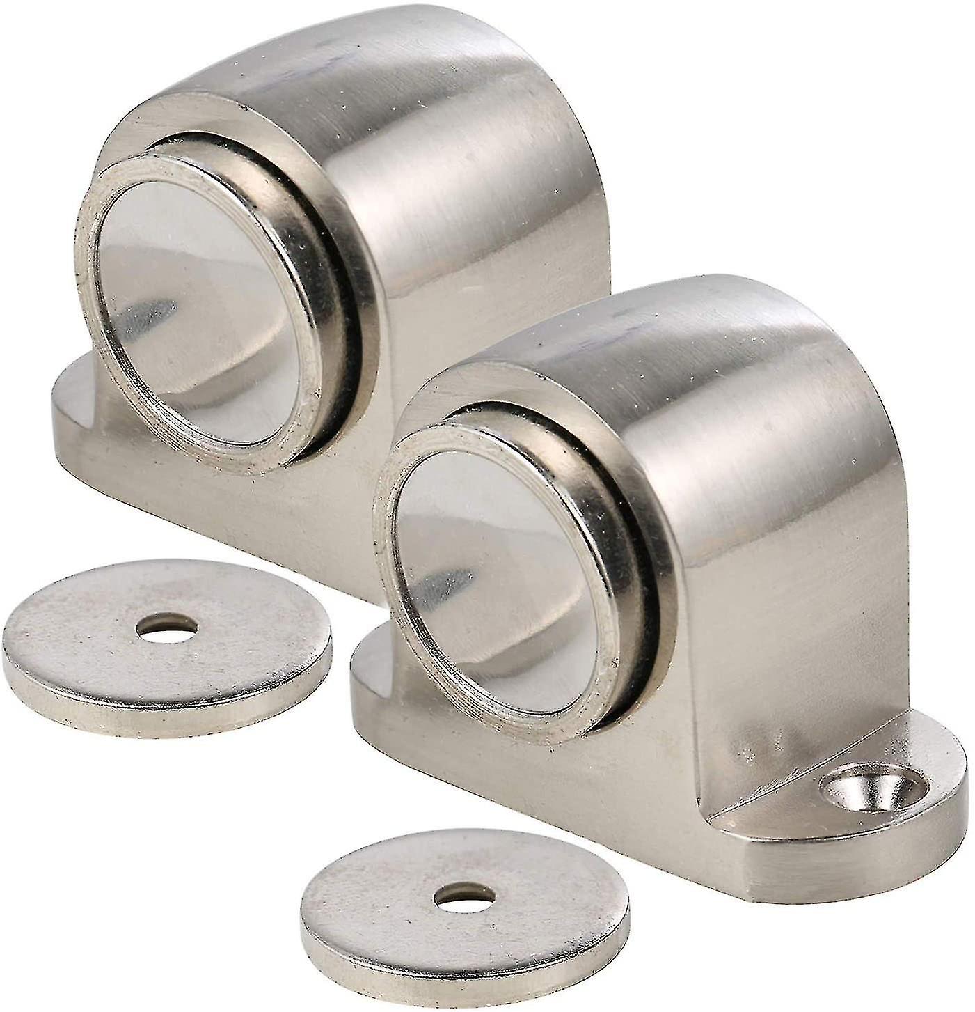 Magnetic Alloy Door Stopper With Capture Screw Bracket Field Fixing Finishing