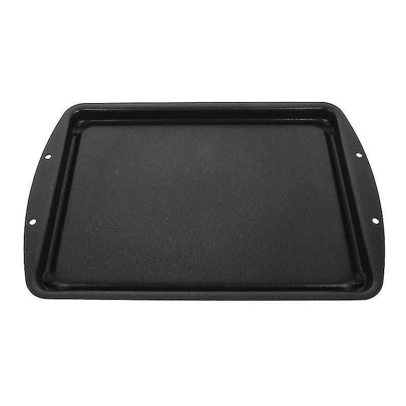 34.7X23.8x2 سم أحواض تحميص سوداء في الهواء الطلق لوحة شواء الحديد التخييم لحم شواء عموم غير لاصق غرام