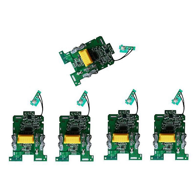 5Pcs Bl1830 Li-ion Battery Bms Pcb Charging Protection Board For Makita 18v Power Tool Bl1815 Bl1860 Lxt400 Bl1850 Green