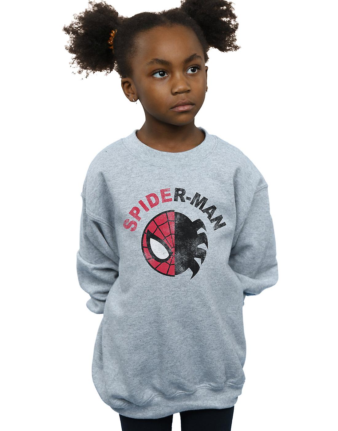 Filles de Marvel Spider-Man classique Split Sweatshirt