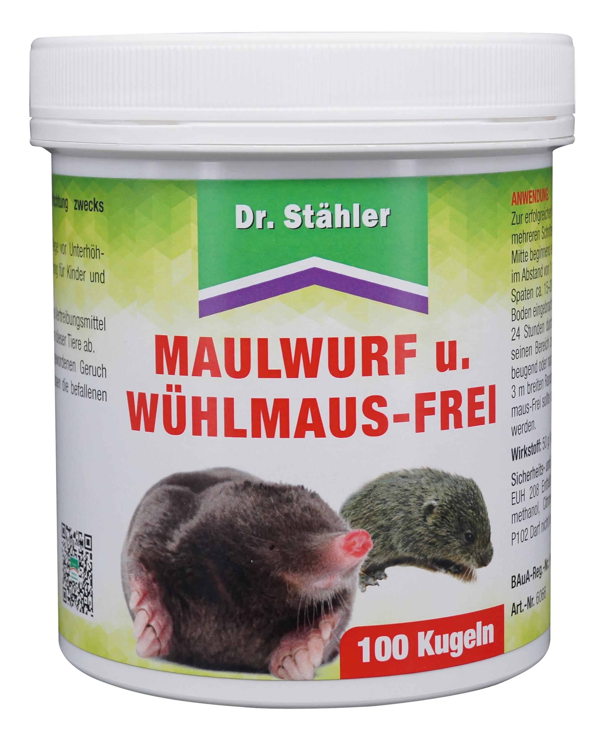DR. STÄHLER Mooli ja myyräton, 100 palloa