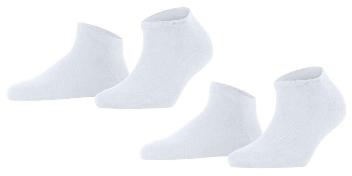 Falke Happy 2-Pack Sneaker Socks - White