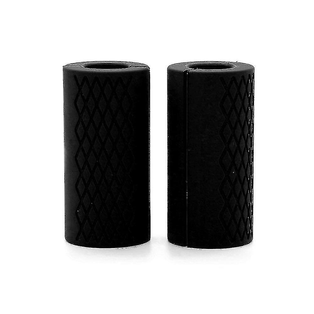 Sl 2pcs Dumbbell Grips Barbell Grips Thick Bar Adapter Fat Grips Weight Bar Grips Weightlifting Bar