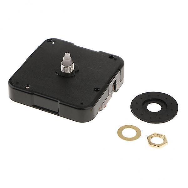 10xSilent Sweeping Clock Movement Replacement Mechanism 12.4mm Thread Shaft