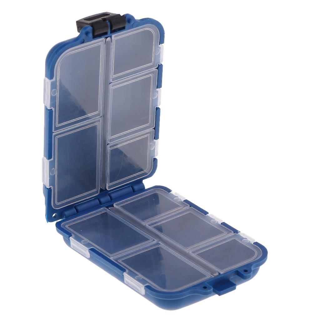 Multi-function Fishing Gear Box Tackle Accessory Storage Case Square