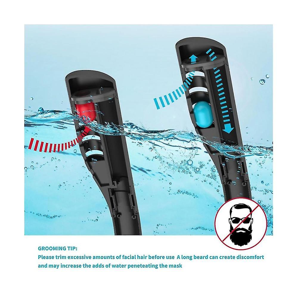 قناع الغطس أنبوب مزدوج سيليكون قناع الغوص قناع السباحة الكبار نظارات الغوص تحت الماء بريا