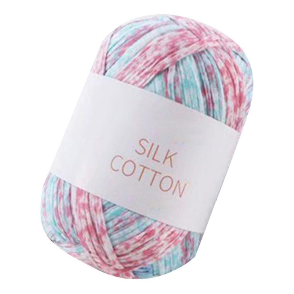 Yumuşak Mercerized Pamuk Örgü Yün İplik Diy Şapka Eşarp Kazak Tığ İşi İplik