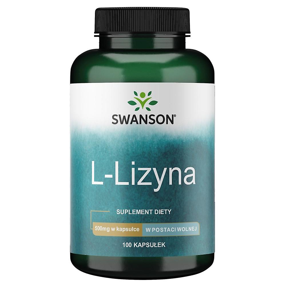 Swanson L-lizyna 500 mg (100 caps) 7684