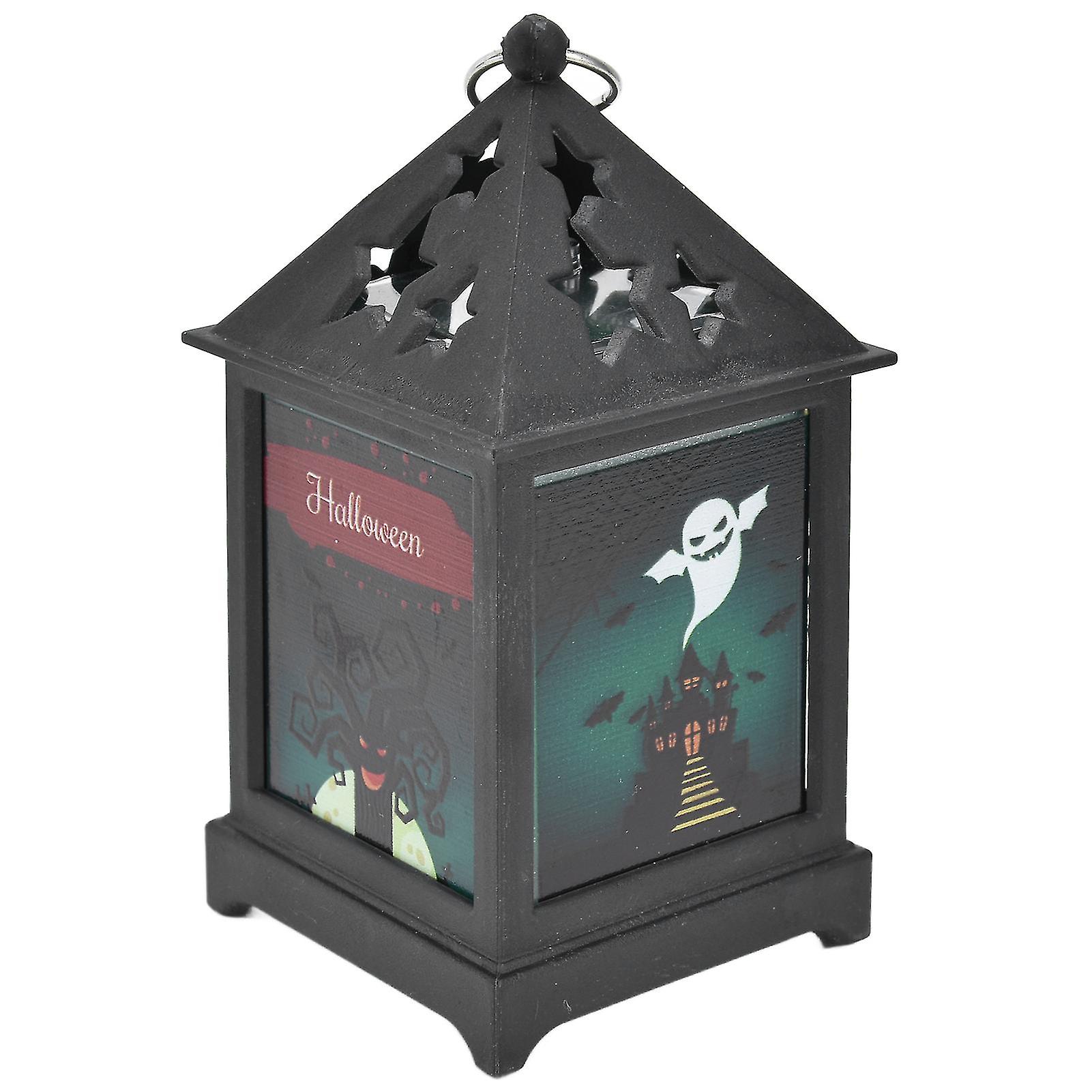 Halloween Lantern LED Night Light Warm Flashing 12x6.5x6.5cm