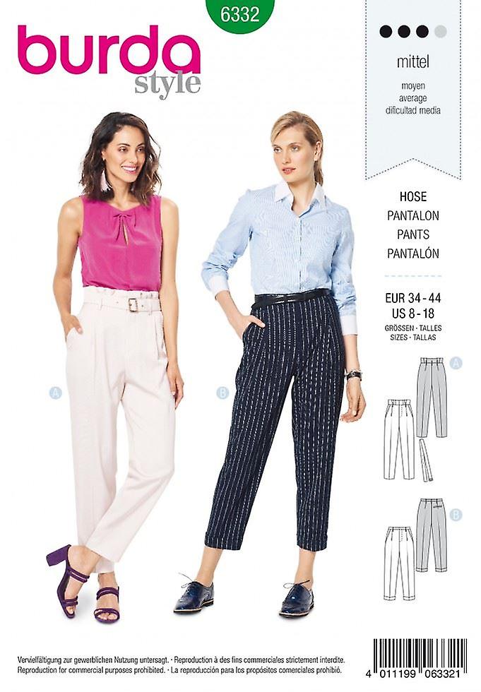 Burda Paper Sewing Pattern 6332