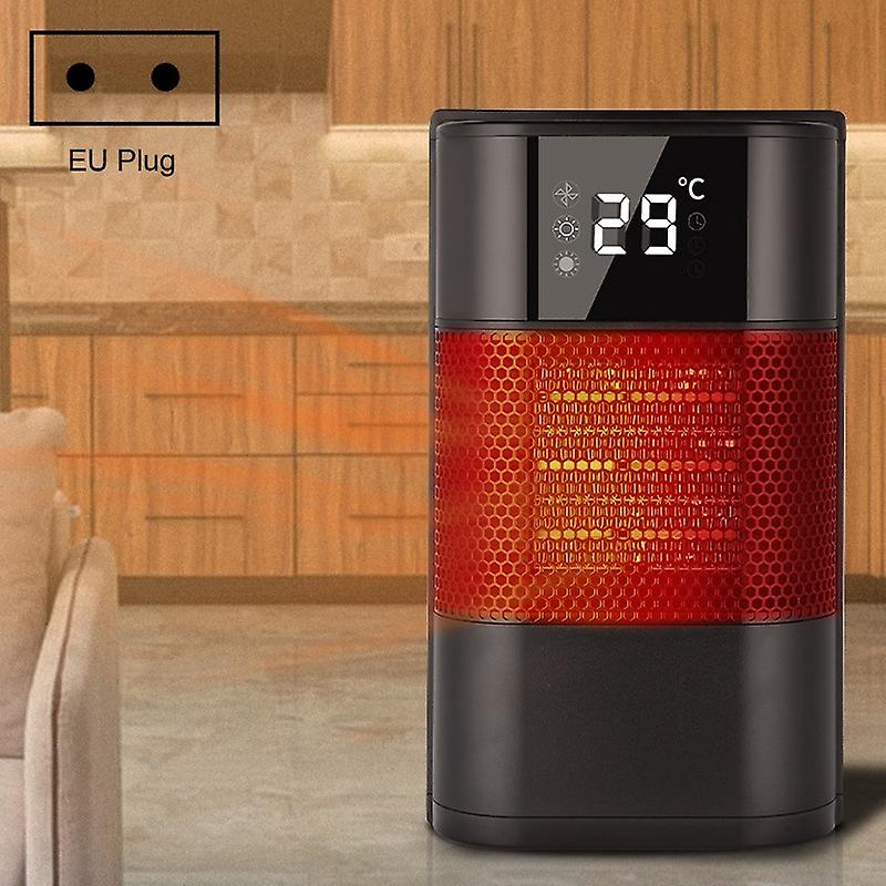 N8 Ceramic Heated Bathroom Small Thermal Fan EU Plug