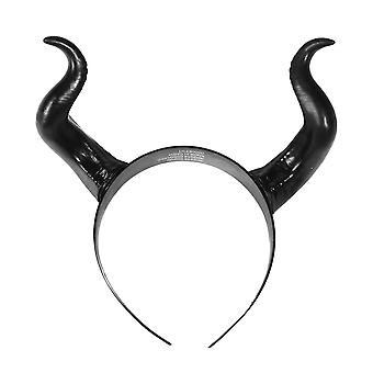 Halloween Horn Headband Cosplay Ox Bull Hair Band para Festa Dress Up Festival Foto Adereços Animal Headpiece Masquerade
