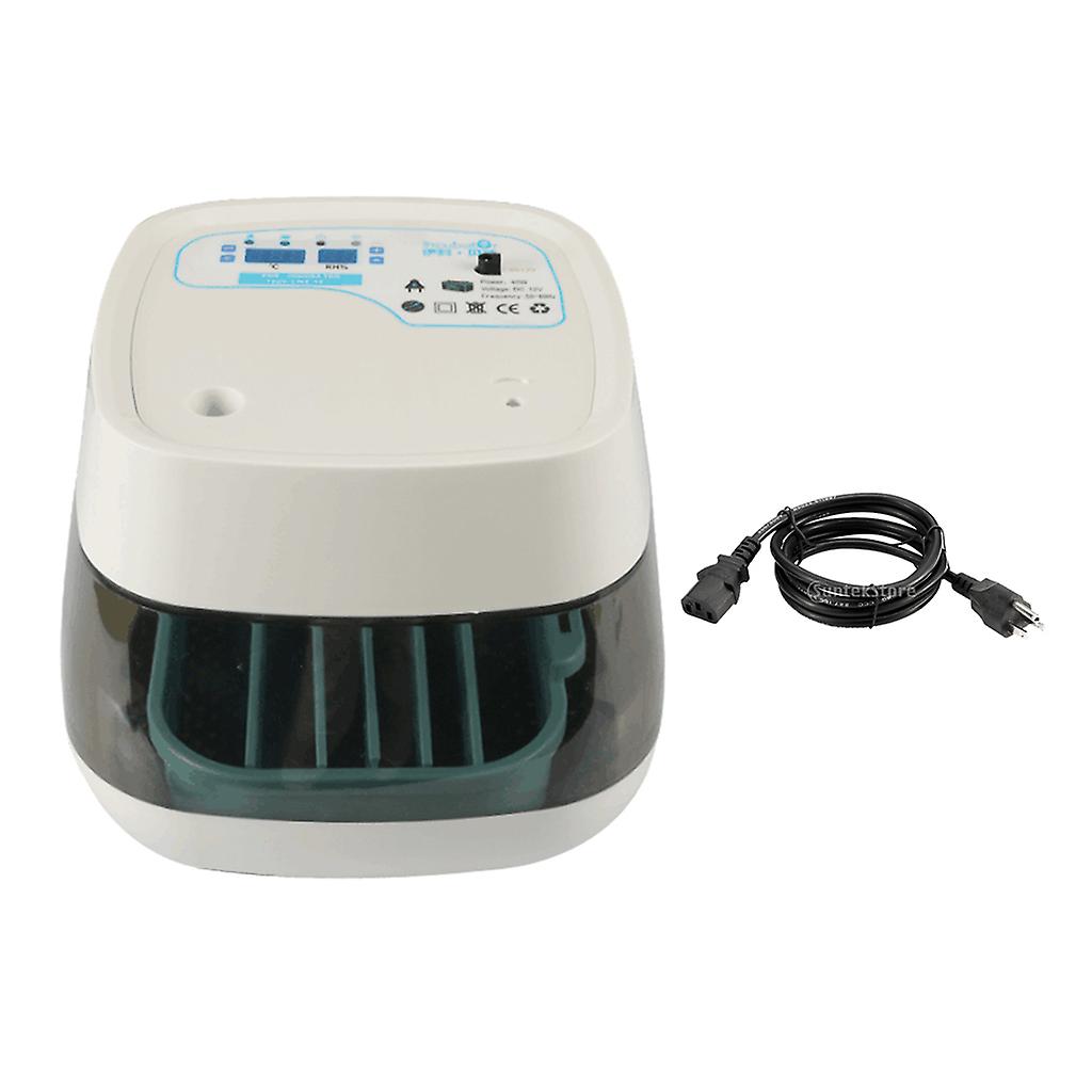 Mini Digital Chicken Duck Bird 16-Egg Automatic Incubator 110V US Plug White