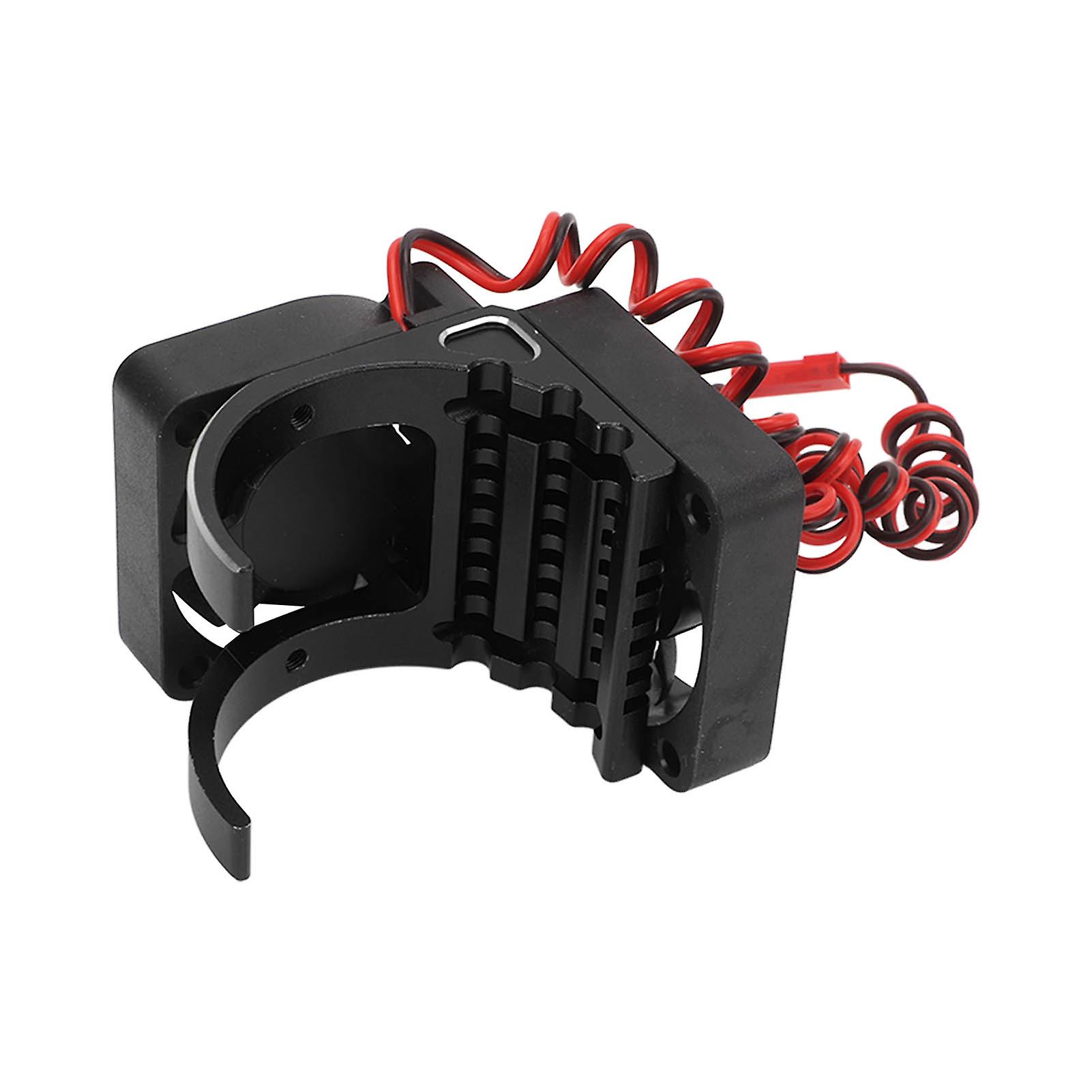 RC Brushless Motor Heatsink Professional Double RC Car Motor Cooling Fan for 1.65in Diameter Brushless Motor Black