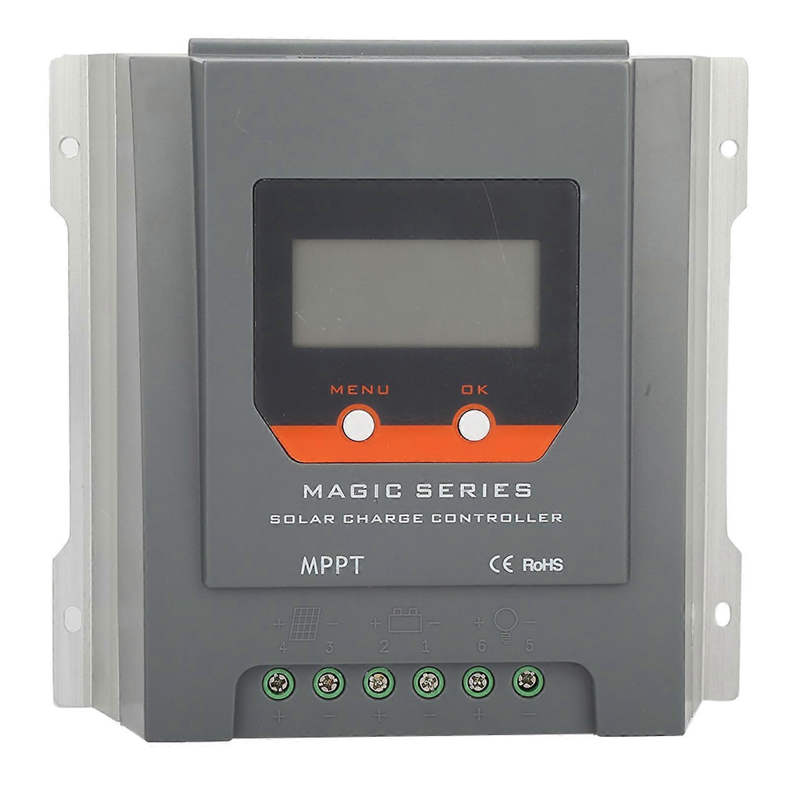 30A MPPT Solar Charge Controller 12V/24V LCD Solar Charge Regulator 390W/780W