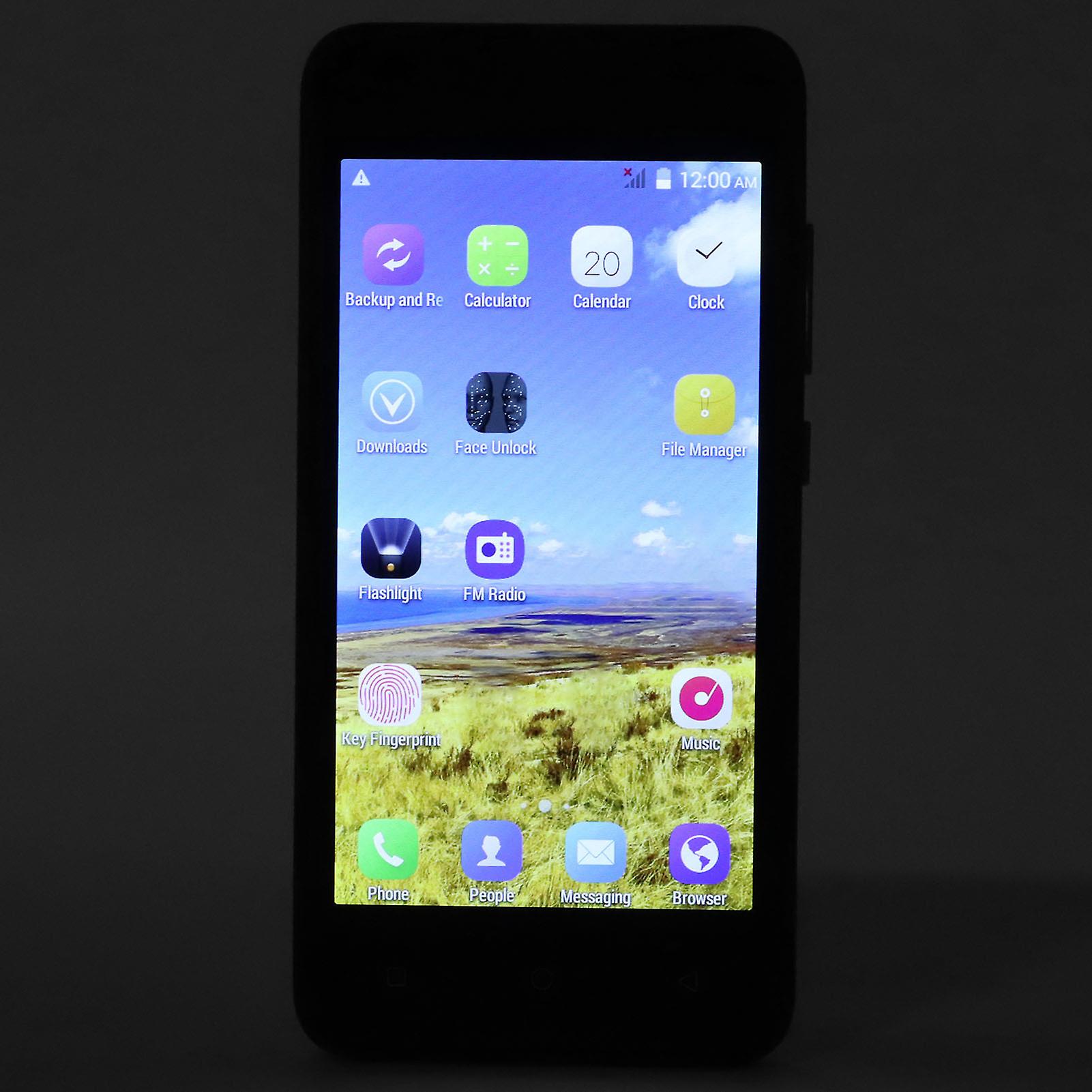 5" HD Slim Smartphone, Face Recognition, Dual SIM, 2GB RAM, Black UK Plug, Android 6