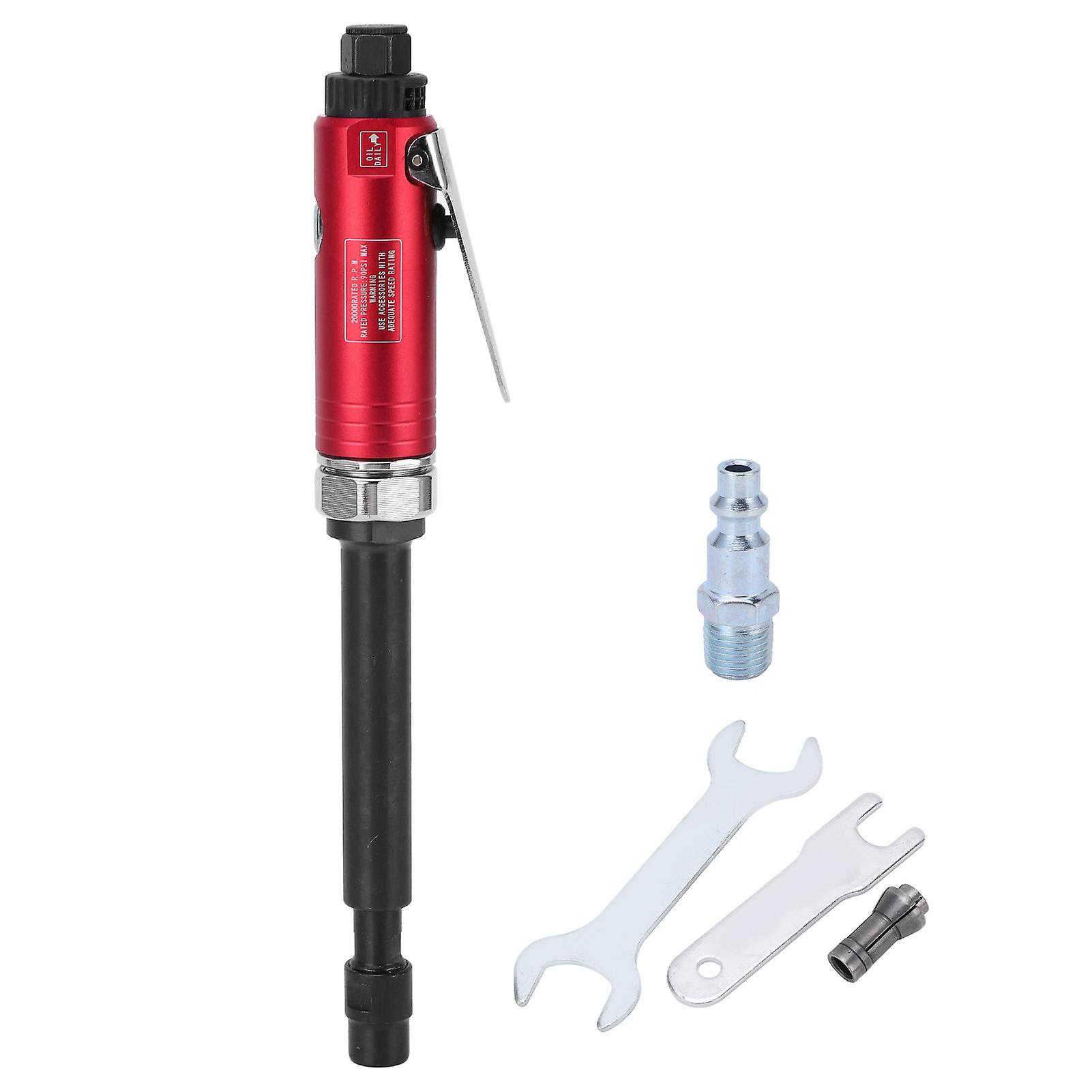 Meuleuse pneumatique 20 000 tr/min, 90 psi, rectifieuse pneumatique précise avec pince de serrage de 3 mm et 6 mm, style américain