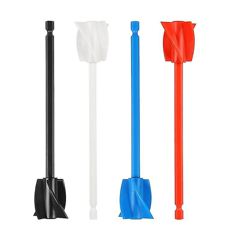 4pack Resin Mixer Paddles,epoxy Mixer Attachment For Drill, Reusable Paint Mixer,for Epoxy Resin,ce-A1