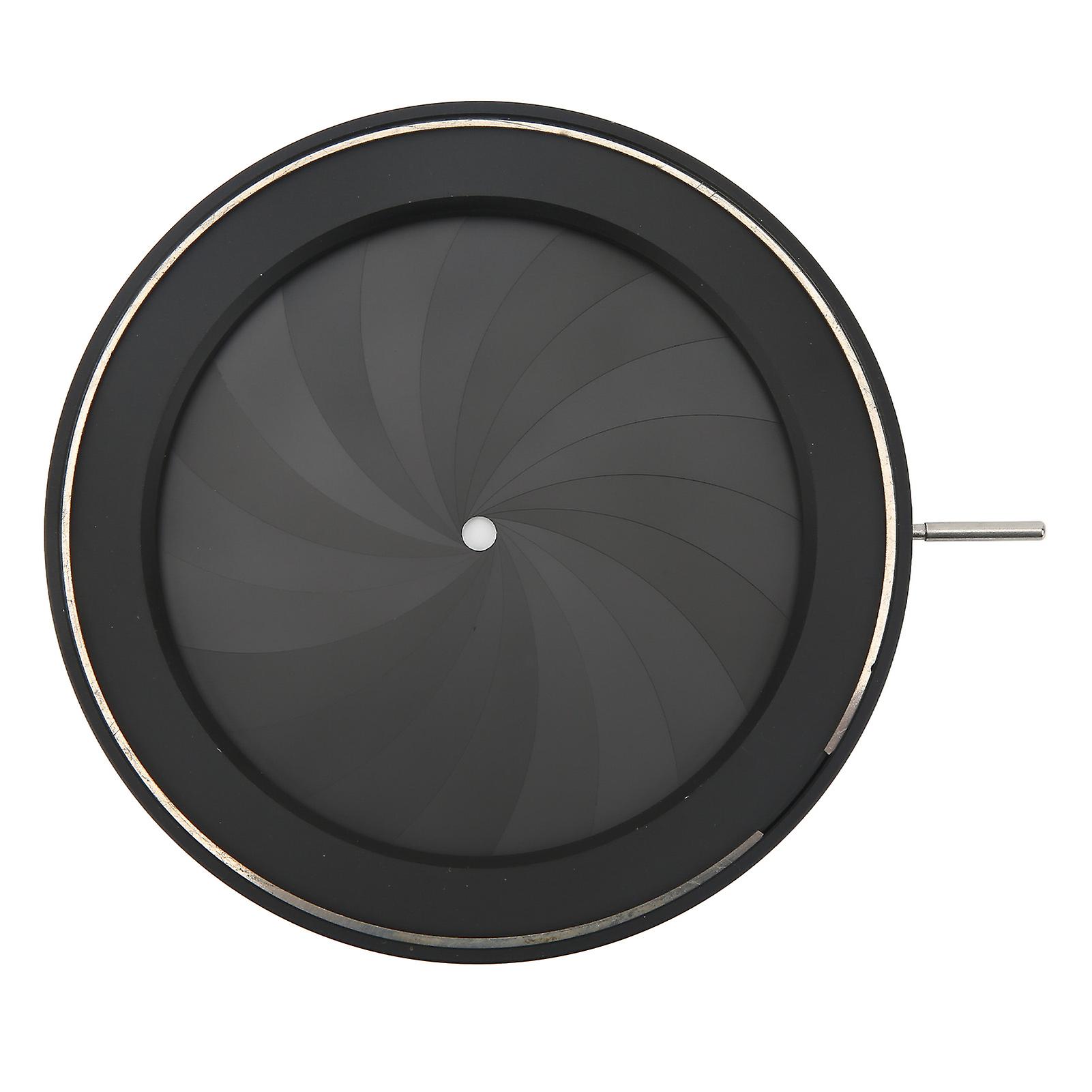 Diaphragme d'ouverture Diaphragme réglable manuellement Optique métallique Iris Diaphragme de zoom avant arrière