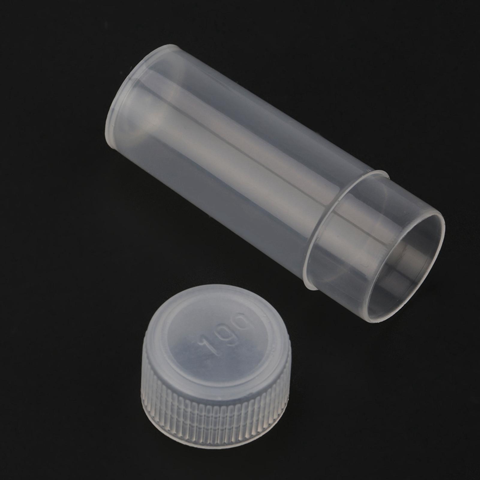 50 Pcs 5ml Volume Plastic Sample Bottles Small Storage Container