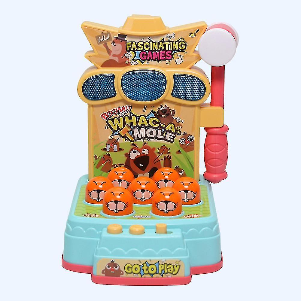 Interactive Mini Electronic Whack-a-Mole Game Toy for Kids - Educational Pounding Toy