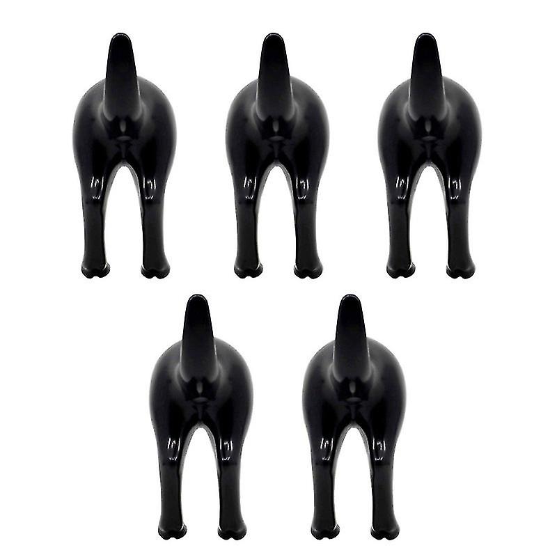 5pcs Tail Shape Pothook
