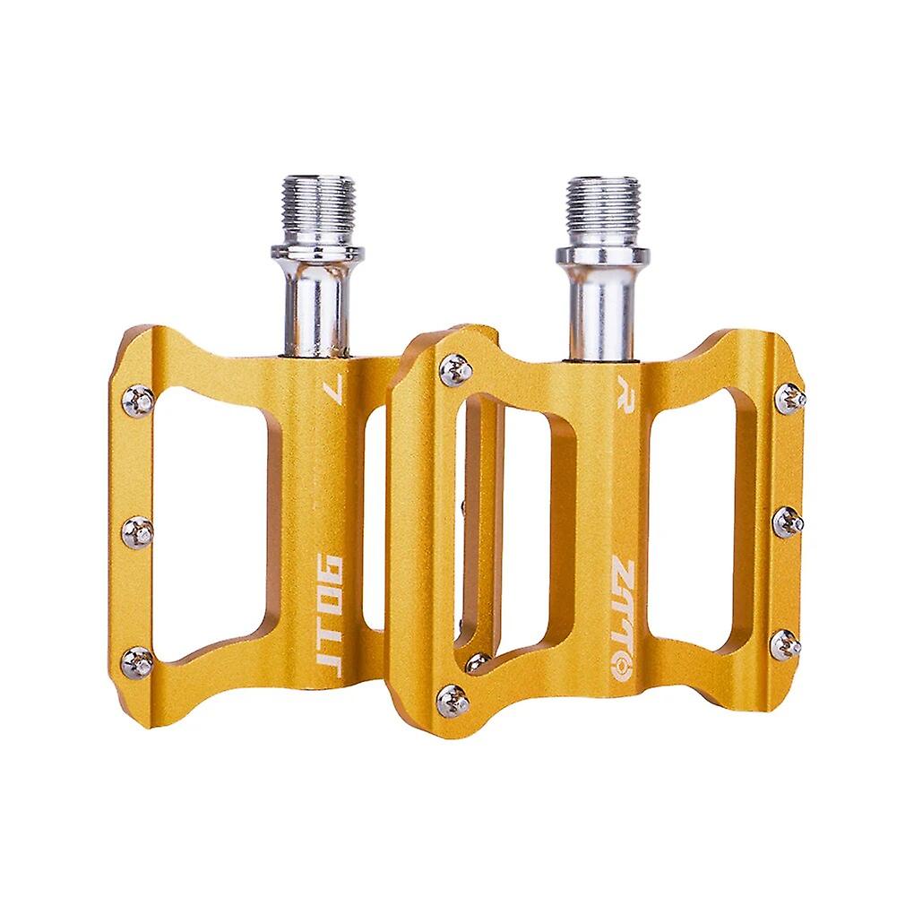 Ztto Pair Bicycle Flat Pedal Safe 32 Spikes Anti-slip Bike