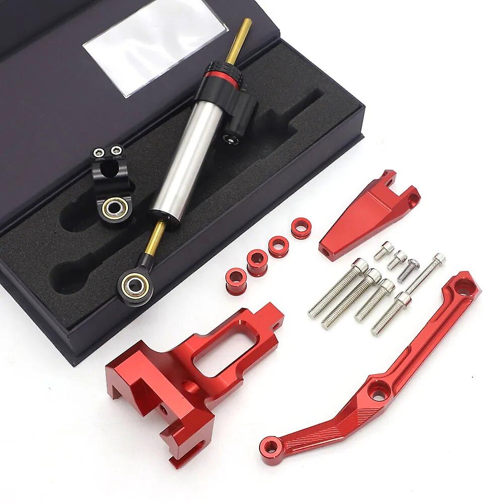 Cnc Motorcycle Steering Stabilize Damper Bracket Mount For Yamaha Mt-09 Mt 09 Mt09 Tracer 2015-2017
