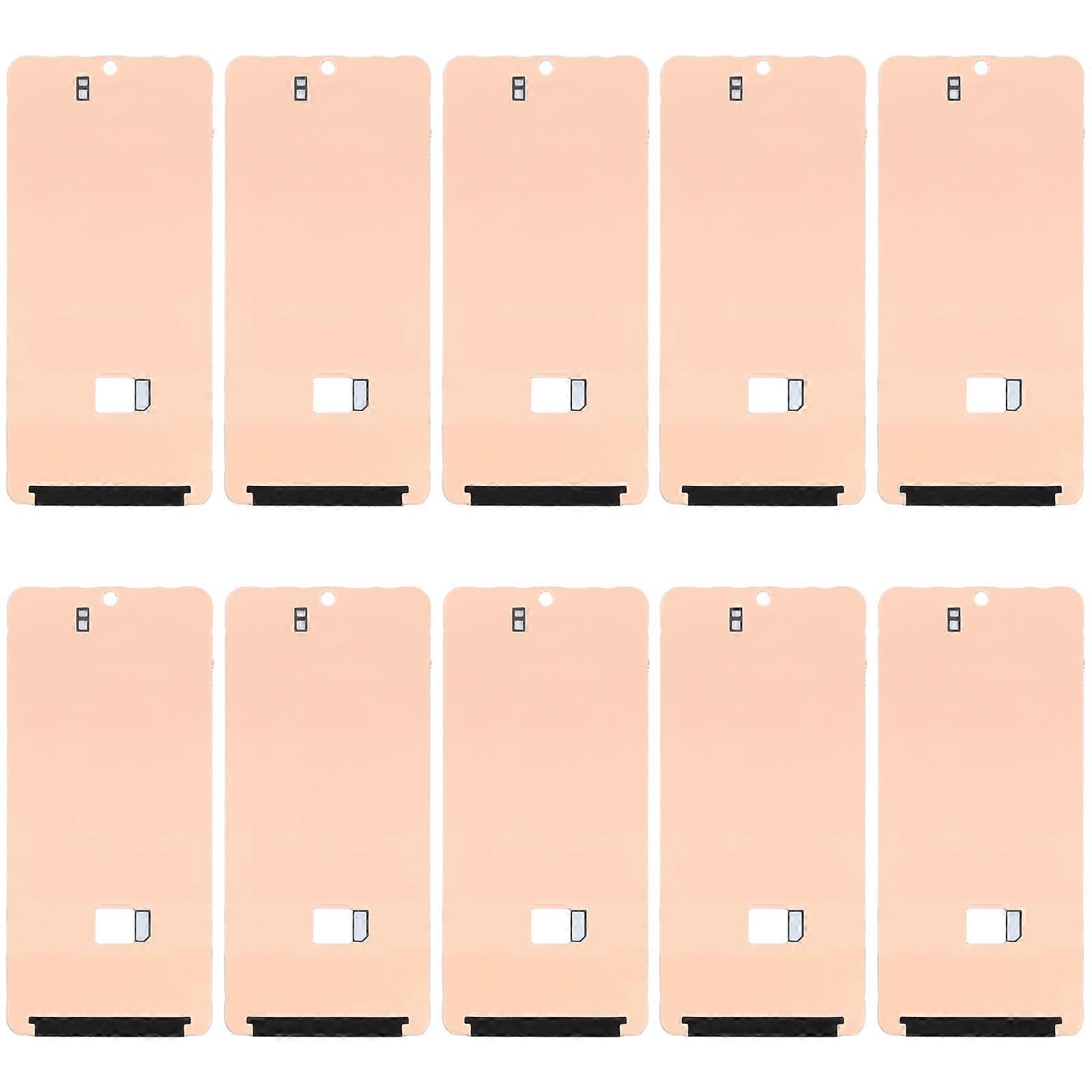 10 PCS LCD Digitizer Back Adhesive Stickers for Galaxy S21