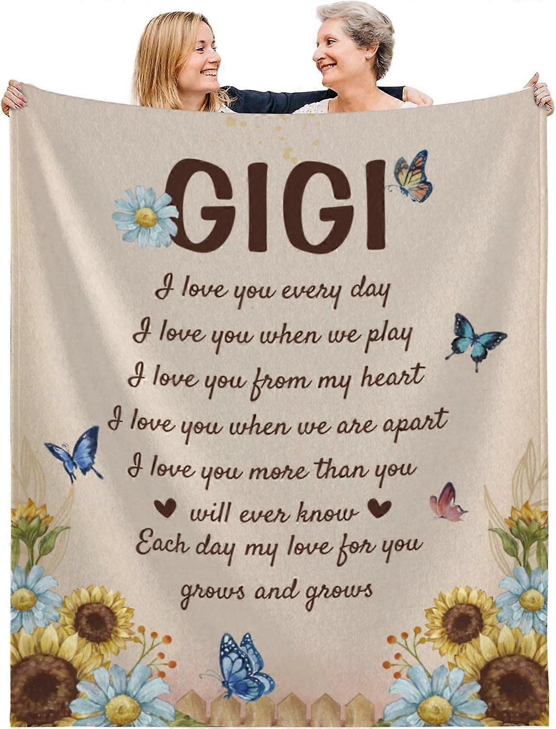 بطانية هدايا نانا ، هدايا عيد ميلاد لرمي نانا ، يوم الأجداد الوطني.بطانية الفانيلا الناعمة المريحة للجدة. (برتقالي ، 50 * 60)