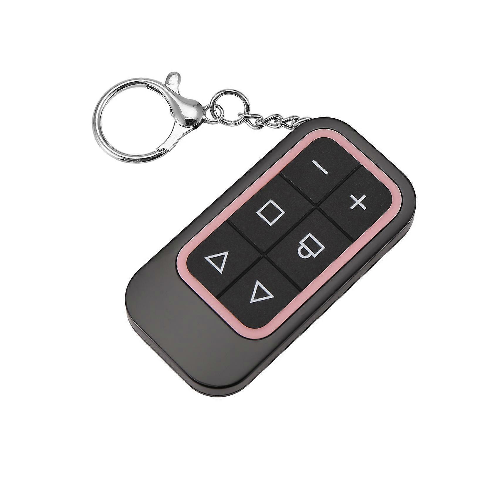 Wireless Remote Control 8-Channel Multi-Frequency Garage Door Rechargeable Full-Frequency Copy Remote Control Pink