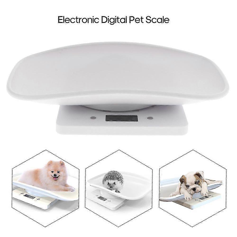 Small Pet Scale Digital Portable Dog Cat Scale Electronic Kitchen Food Scale With Lcd Display