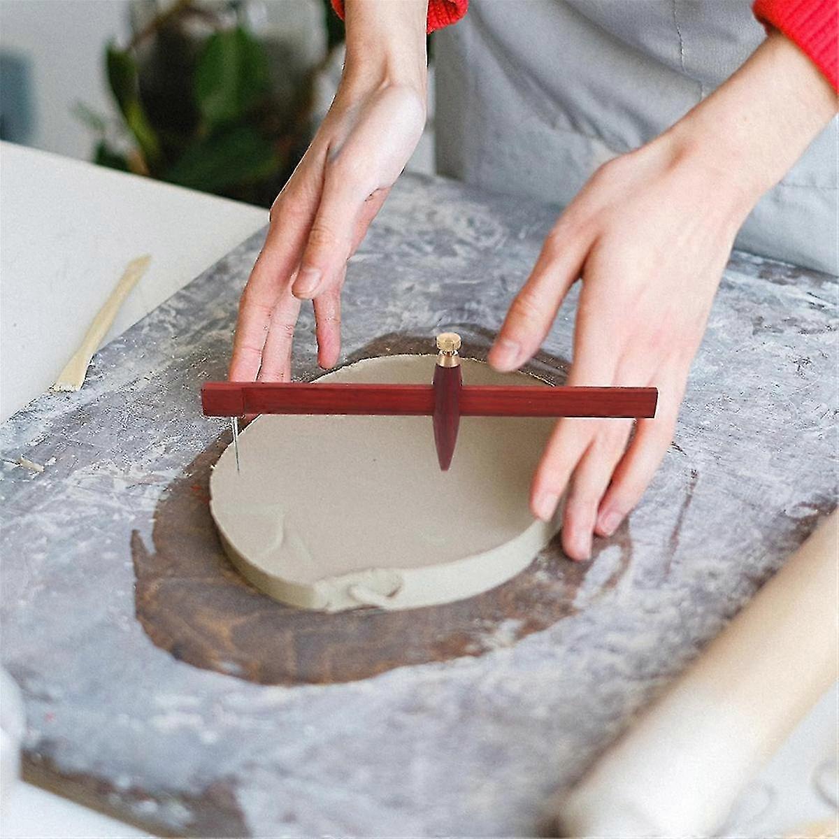 Ton Kompass Kreis Cutter - Präzisionswerkzeug Für Keramik Und Töpfern