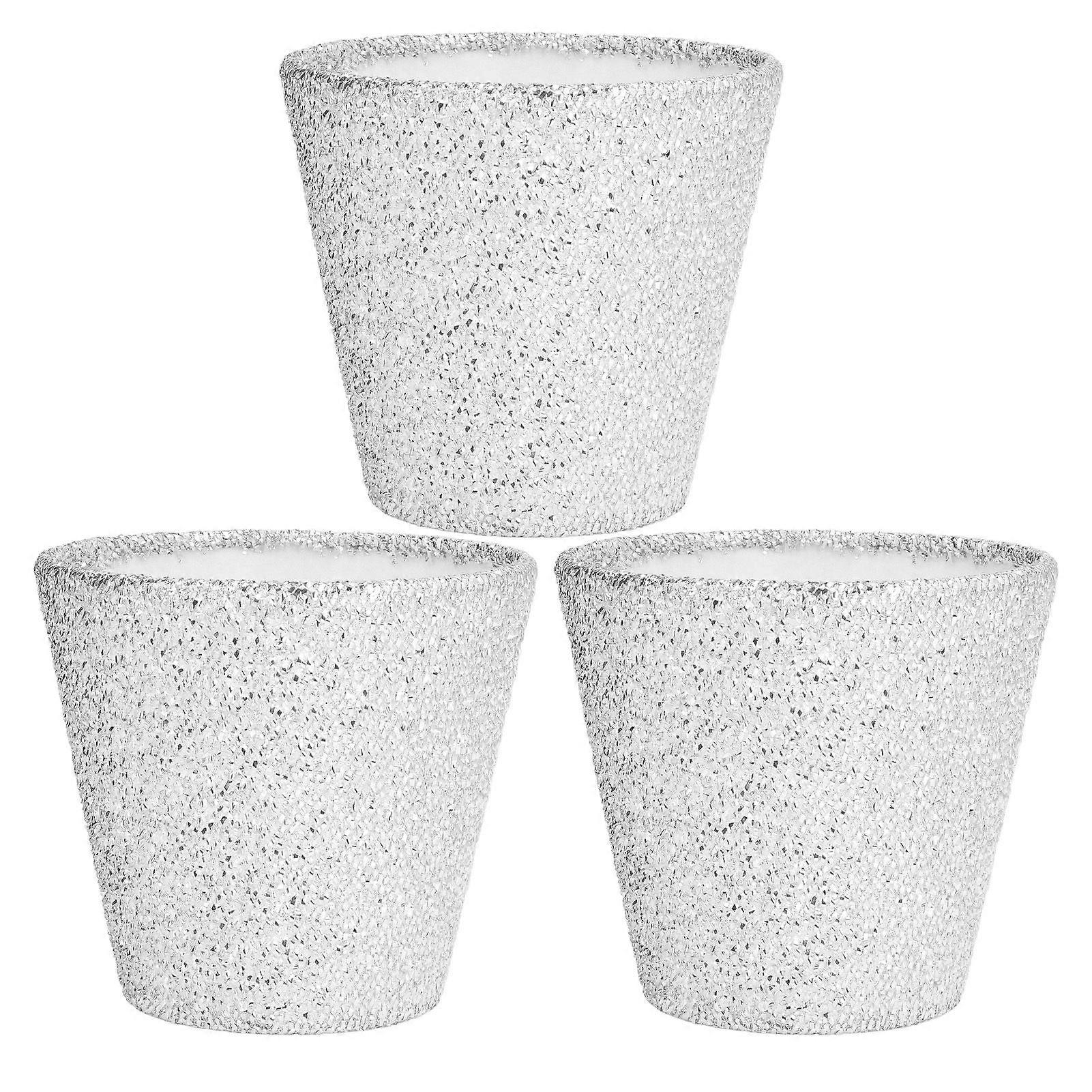 3Pcs Small Lamp Shades E14 Bright Surface Thin Lightweight High Transmittance Safe Design Table Lampshade