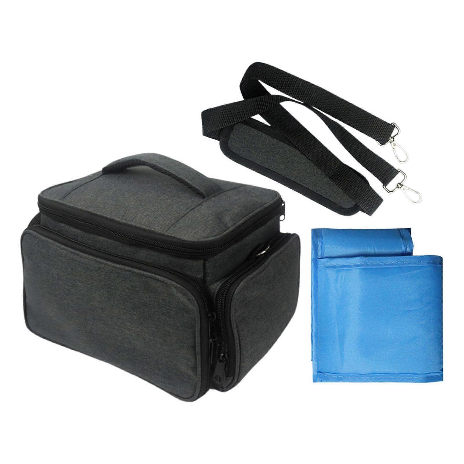 Heat Pressing Machine Bag with Front and Back Pocket Large Capacity Storage Box