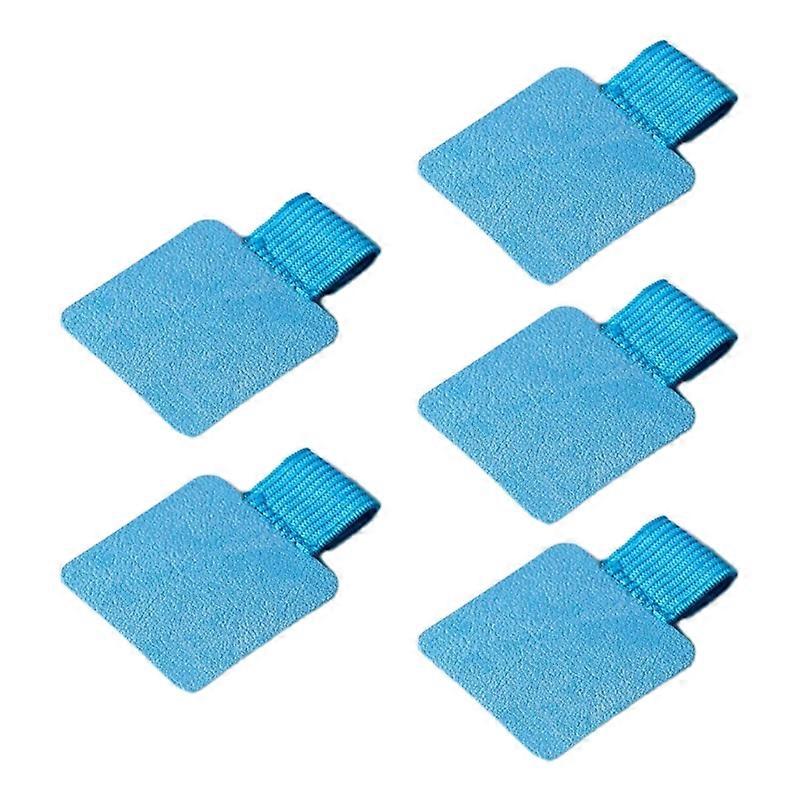 896B 5 Pcs Leather Pen Loop Holder for Notebooks Journals Planners Tablet Case Pencil