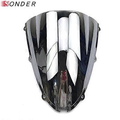 Motorcycles Windshield WindScreen Screen For 2005 2006 2007 2008 Kawasaki Ninja 636 ZX6R 6R ZX10R 10R ZX 6R 10R Black