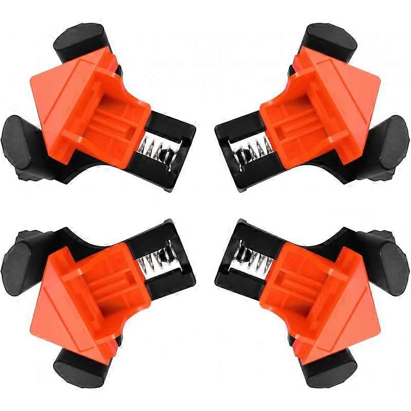 Betterlifefg-Woodworking Angle Clamps, 90 Angle Clamp,Angle Clamp,Right Angle Fixer Frame Clip for Woodworking,For Woodworking,Diy Photo Frame,4pcs Ha