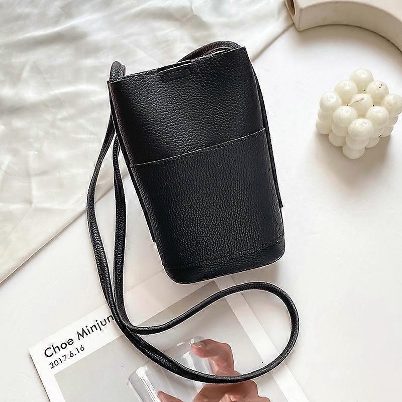 Mini Crossbody Bag, Soft PU Leather Phone Pocket