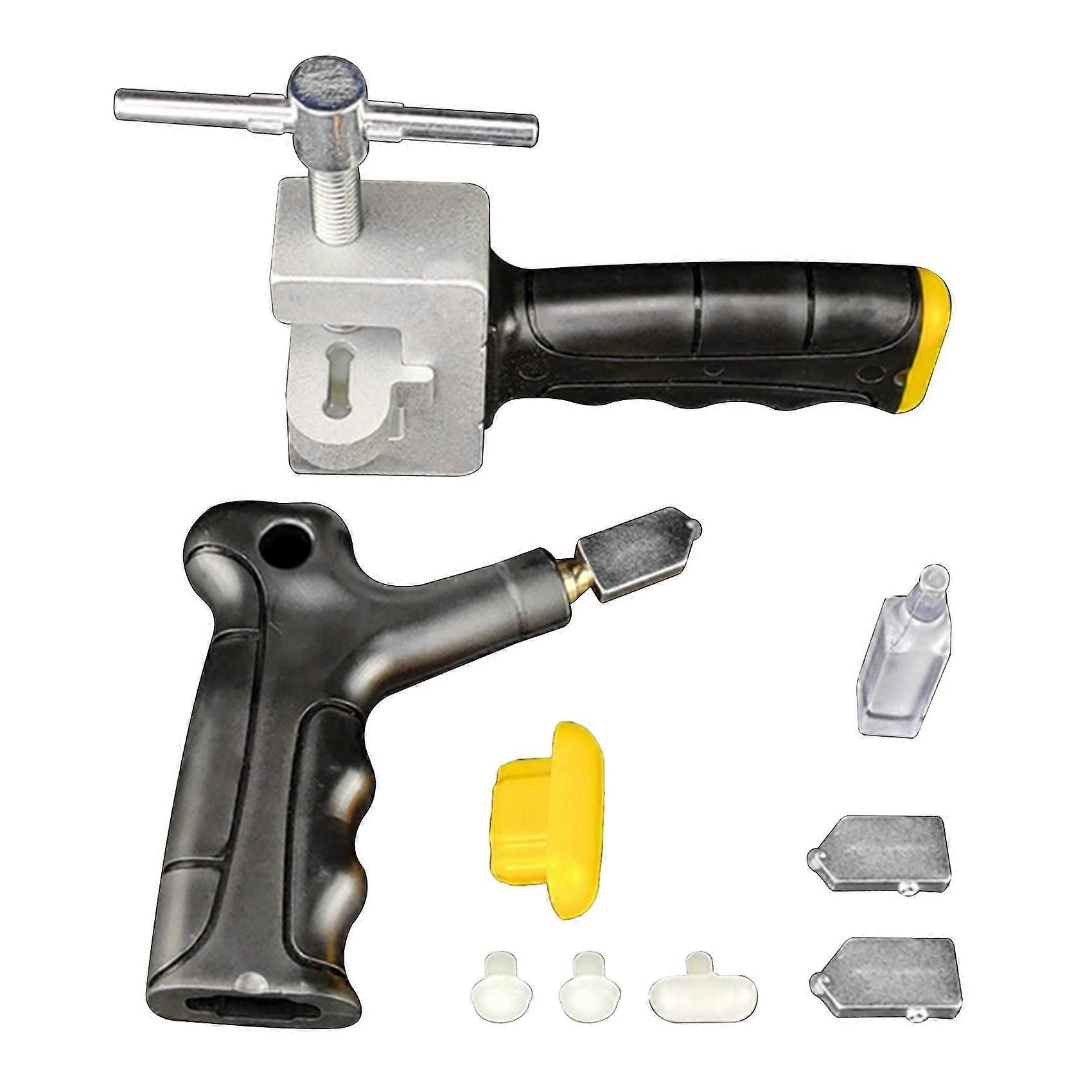 New Glass Tile Opener Hand-Held Large Wheel Ceramic Tile Glass Cutter Multi-Function Roller Cutter