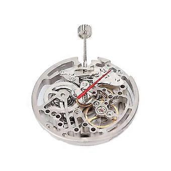 Mouvement automatique de montre mécanique, mouvement de montre creuse automatique de bricolage avec boîte de rangement en plastique