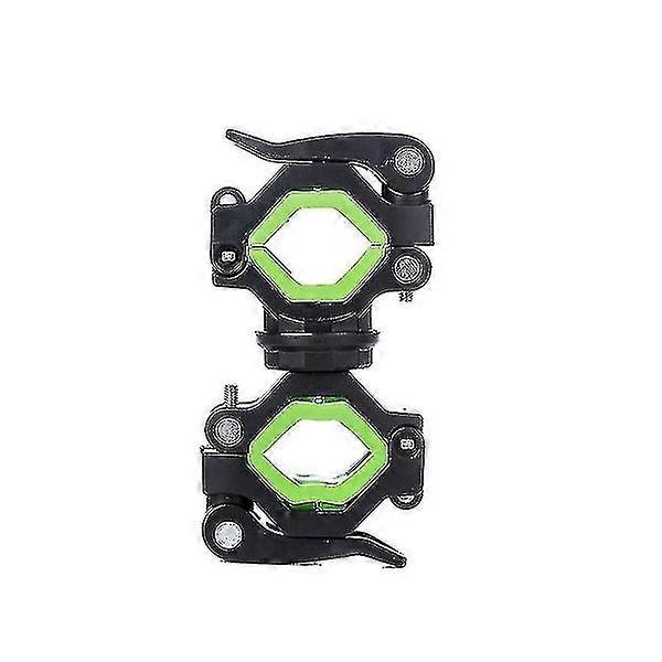 Universal Bicycle 360 Rotation Clip Clamp Flashlight Mount Holder Led Light Moun