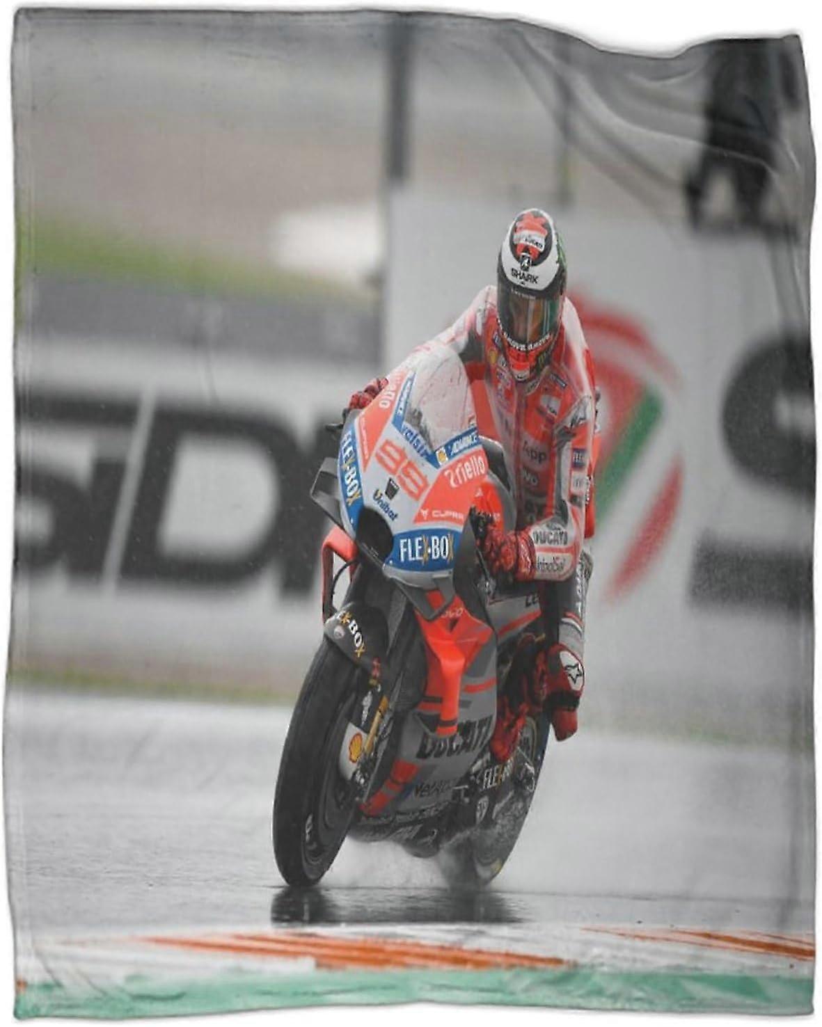 3D Printing MotoGP Flannel Fleece Blanket Bed Throws Blankets For Sofas Soft Fluffy Thick Travel Blanket Autumn/Winter Microfiber ThrowSXCD-289